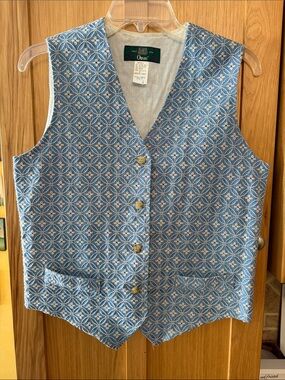 ORVIS ladies vest blue S